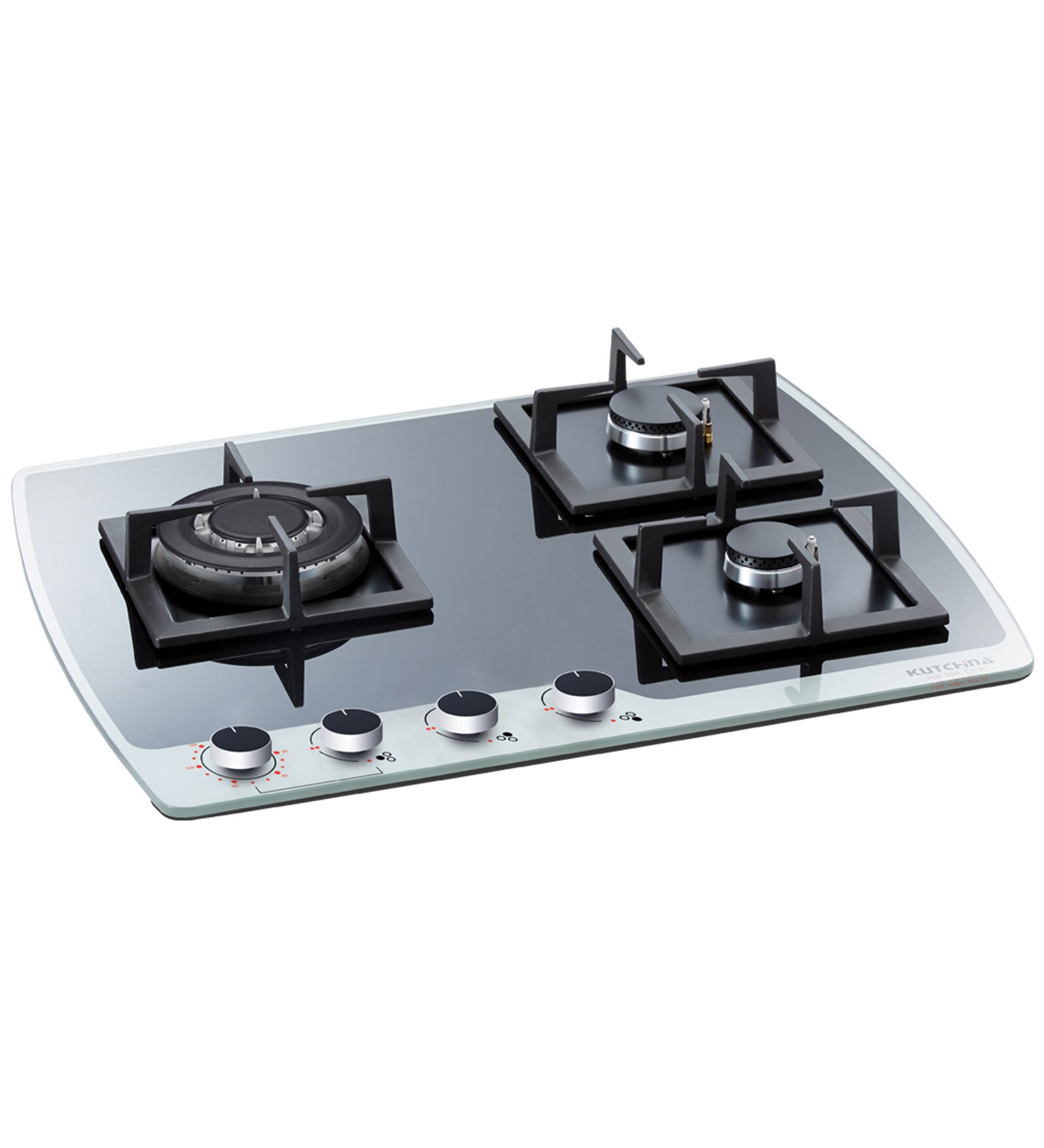 Buy Kutchina HB 4BX DLX MF 78 cm 4 Burner Glasstop Hob Online Hobs