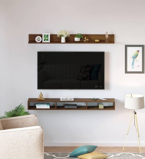Kunsua Tv Unit In Brown Maple Colour