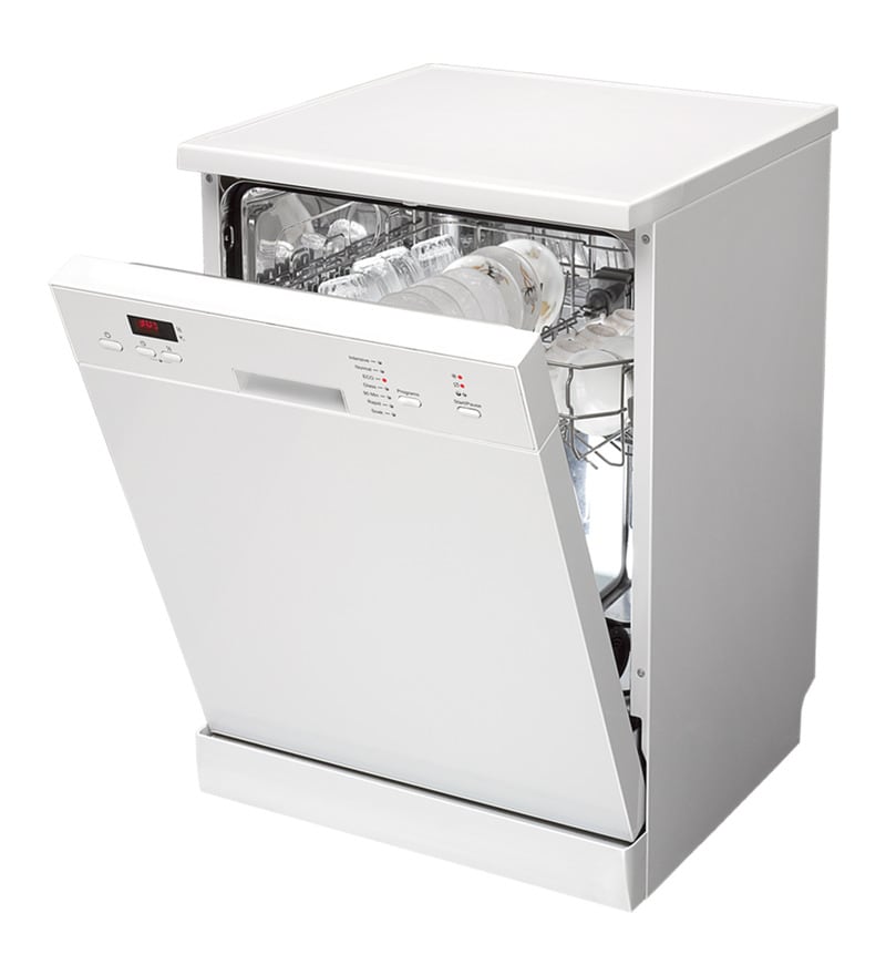 Buy Kutchina KleanMate White Excel Free Standing Dishwasher Online