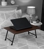 Kudo Portable Table in Brown Finish