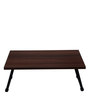 Kudo Portable Table in Brown Finish