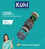 KUHL Luxus C5 1400 MM 5 Aerodynamic Blades Reverse Mode Celling Fan, White