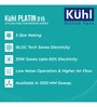KUHL Platin D15 Stylish BLDC High Air Flow with Aerodynamic Blades Fan (White)