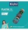 KUHL Platin D8 Stylish BLDC Fan, 38W, 8 Aerodynamic ABS Blades, Down Light Operate Via Remote-Mobile-Alexa, 5-Star Rated, White