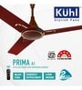 KUHL Prima A1 Stylish BLDC Fan, 28W, Low Noise 5-Star Rated, Brown
