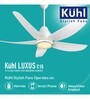 KUHL Stylish Luxus C15 BLDC Technology Fan (White)