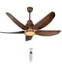 KUHL Stylish Luxus C5 Teakwood BLDC Technology Fan (Brown)