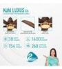 KUHL Stylish Luxus C5 Teakwood BLDC Technology Fan (Brown)