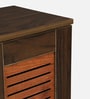 Kumi 2 Door Shoe Cabinet in Dual  Finish