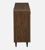 Kumi 3 Door Shoe Cabinet in Wenge Finish