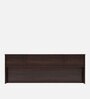 Kumiko King Size Bed with Box and Headboard Storage in Walnut Finish