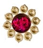 Kumudam Gold Metal Diya
