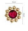 Kumudam Gold Metal Diya