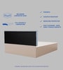 Kundalini Queen Size Bed With Upholstered Leatherette Headboard And Hydraulic Storage