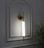 Kuombi Integrated LED Metal 3-Light Wall Light (Milky White)