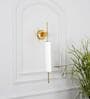 Kuombi Integrated LED Metal 3-Light Wall Light (Milky White)