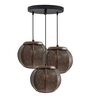 Kura Black Metal Cluster Hanging Light