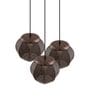 Kura Black Metal Cluster Hanging Light