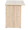 Kuro Writing Table in Sonoma Oak Finish