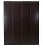 Kuruma 4 Door Wardrobe in Wenge Finish with Lock