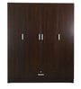 Kuruma 4 Door Wardrobe in Wenge Finish with Lock