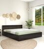 Kuruma King Size Bed in Wenge Finish with Box Storage