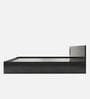 Kuruma King Size Bed in Wenge Finish with Box Storage