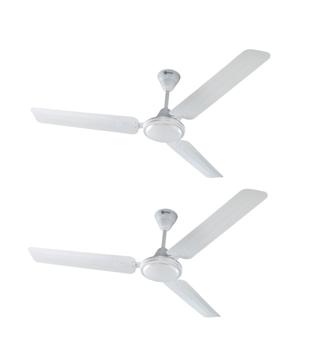 Buy KWW Airista 1200 Mm High Speed Ceiling Fan (White) Set of 2 at 15% ...