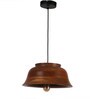 Paxton Kwan Natural Wood Wood Hanging Light