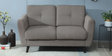 Kylie Fabric 2 Seater Sofa In Sandy Brown Colour