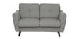 Kylie Fabric 2 Seater Sofa In Sandy Brown Colour