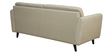 Kylie Fabric 3 Seater Sofa In Beige Colour