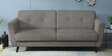 Kylie Fabric 3 Seater Sofa In Sandy Brown Colour