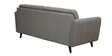 Kylie Fabric 3 Seater Sofa In Sandy Brown Colour