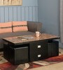 Kyle Nesting Coffee Table Set in Walnut Finish