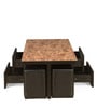 Kyle Nesting Coffee Table Set in Walnut Finish