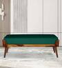 Kyler Solid Wood Bench In Intense Green Color