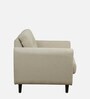 Kylie Fabric 1 Seater Sofa In Beige Colour