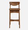 Kylie Acacia Wood 2 Seater Bar Table Set In Natural Finish