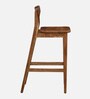 Kylie Acacia Wood 2 Seater Bar Table Set In Natural Finish