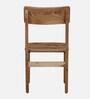 Kylie Acacia Wood 4 Seater Dining Set In Natural Finish