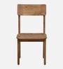 Kylie Acacia Wood 4 Seater Dining Set In Natural Finish