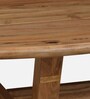 Kylie Acacia Wood 4 Seater Dining Set In Natural Finish