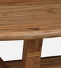 Kylie Acacia Wood 4 Seater Dining Set In Natural Finish