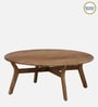 Kylie Acacia Wood Large Coffee Table In Natural Finish