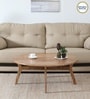 Kylie Acacia Wood Large Coffee Table In Natural Finish