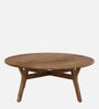 Kylie Acacia Wood Large Coffee Table In Natural Finish