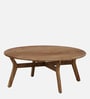 Kylie Acacia Wood Large Coffee Table In Natural Finish