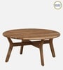 Kylie Acacia Wood Small Coffee Table In Natural Finish