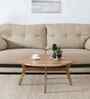 Kylie Acacia Wood Small Coffee Table In Natural Finish